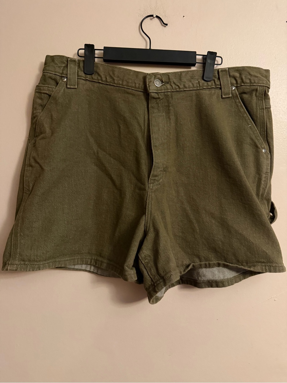 Vintage Olive Green Shorts